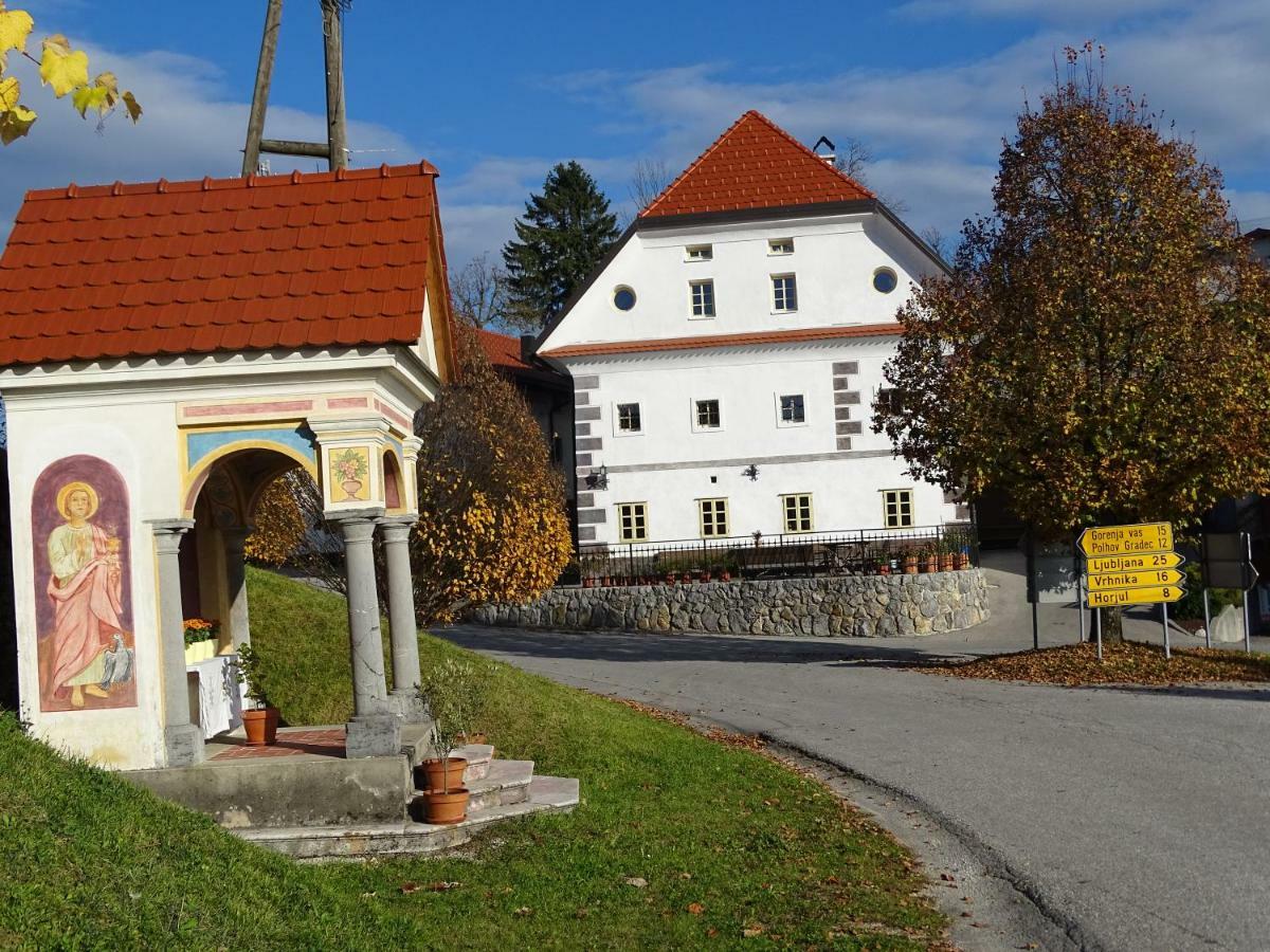 Apartments Mozinetova Hisa Sentjost nad Horjulom 外观 照片